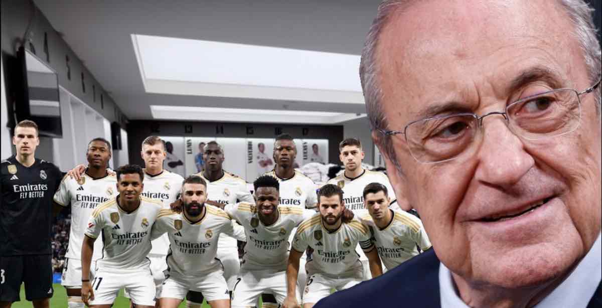 Florentino went down to the locker room after Valencia game and went ...