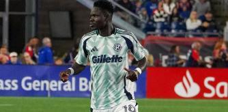 Allan Oyirwoth, jugador del New England Revolution de la MLS.