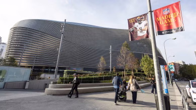 ريال مدريد البرنابيو مواقف السيارات