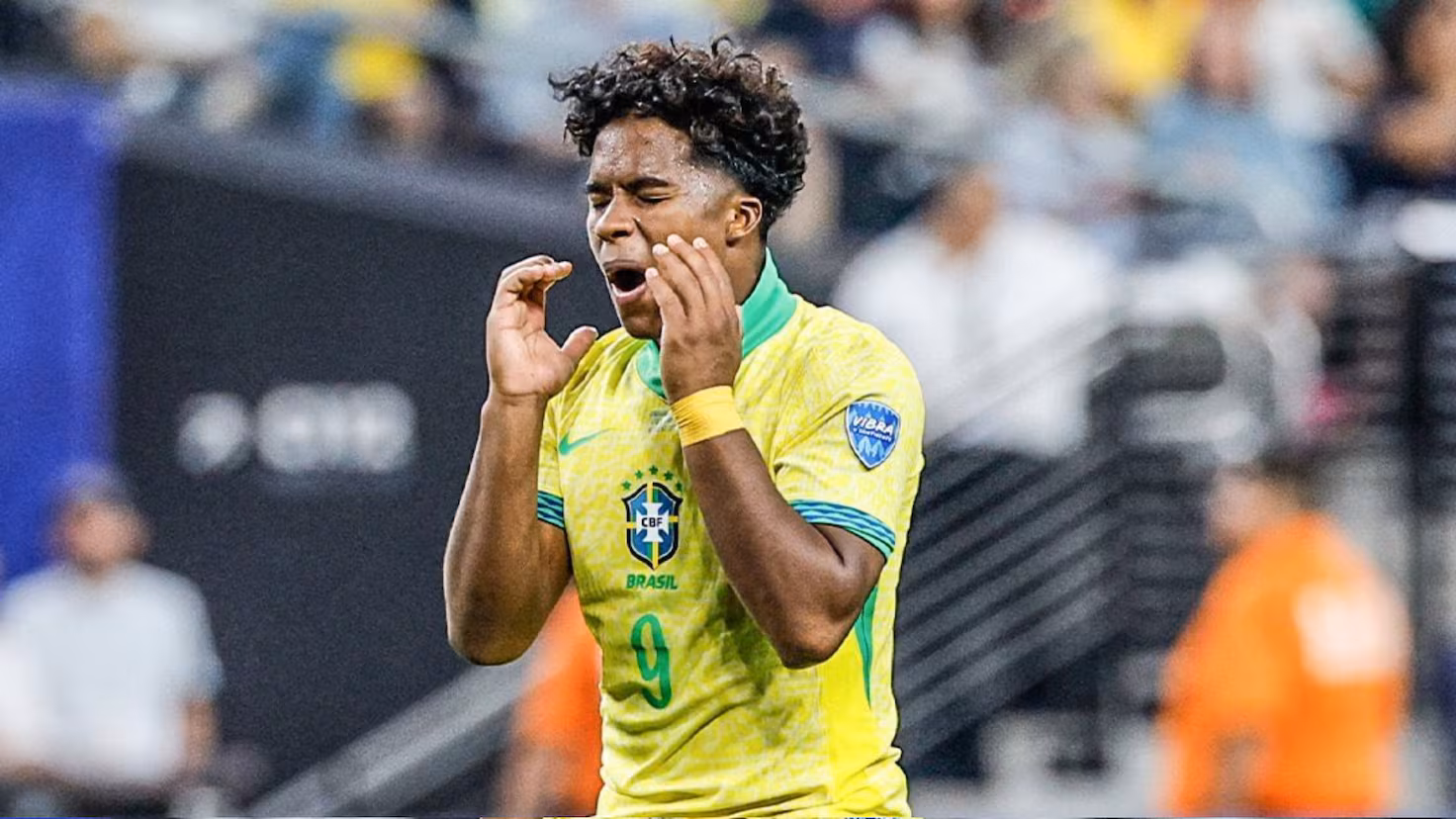 إندريك مع البرازيل