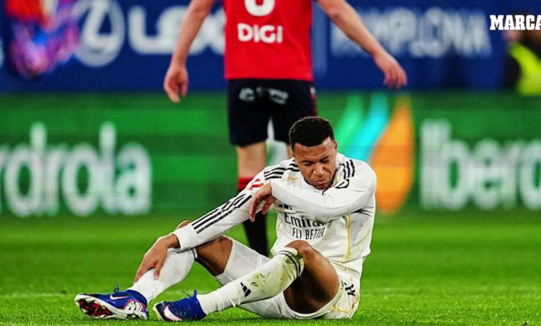 إصابة مبابي ريال مدريد